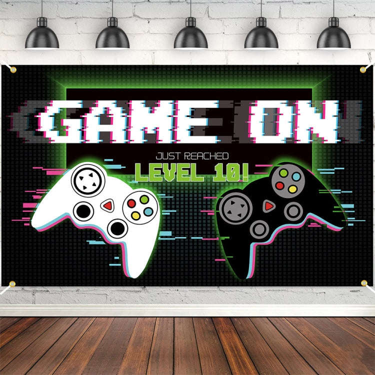 150x90cm Game Console Theme Birthday Background Birthday Party Decoration Banner(2023SRB53)