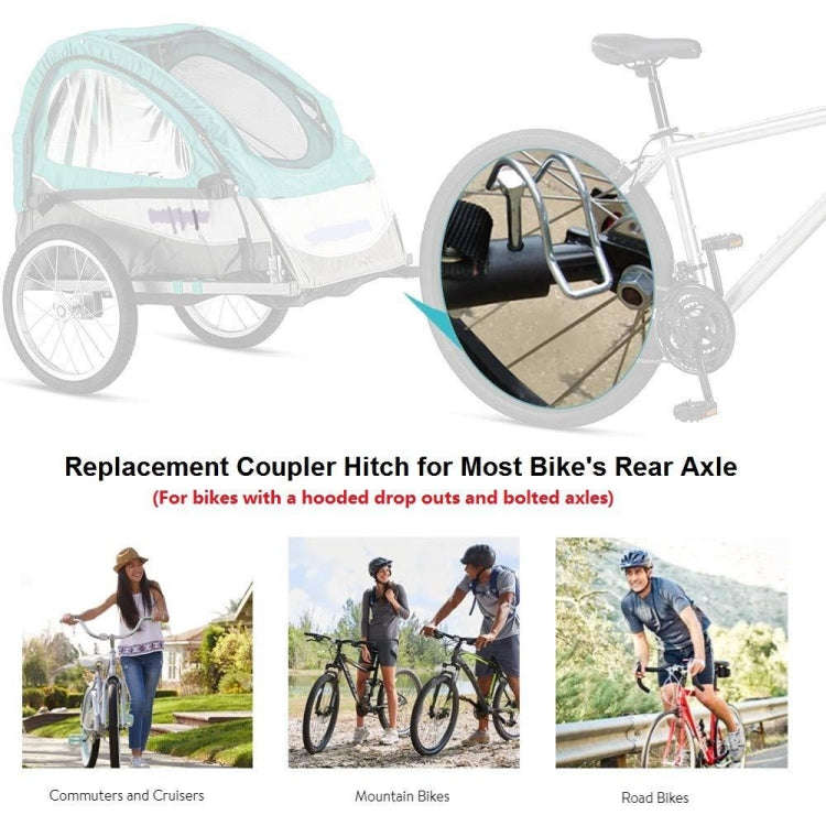 Baby Pet Sundries Bicycle Trailer Accessories Traction Head, Model: Set 1