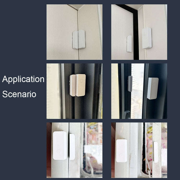 CACAZI M20 1 For 3 Split Type Door Opening Sensor Reminder Smart Wireless Doorbell Alarm, Style: ...