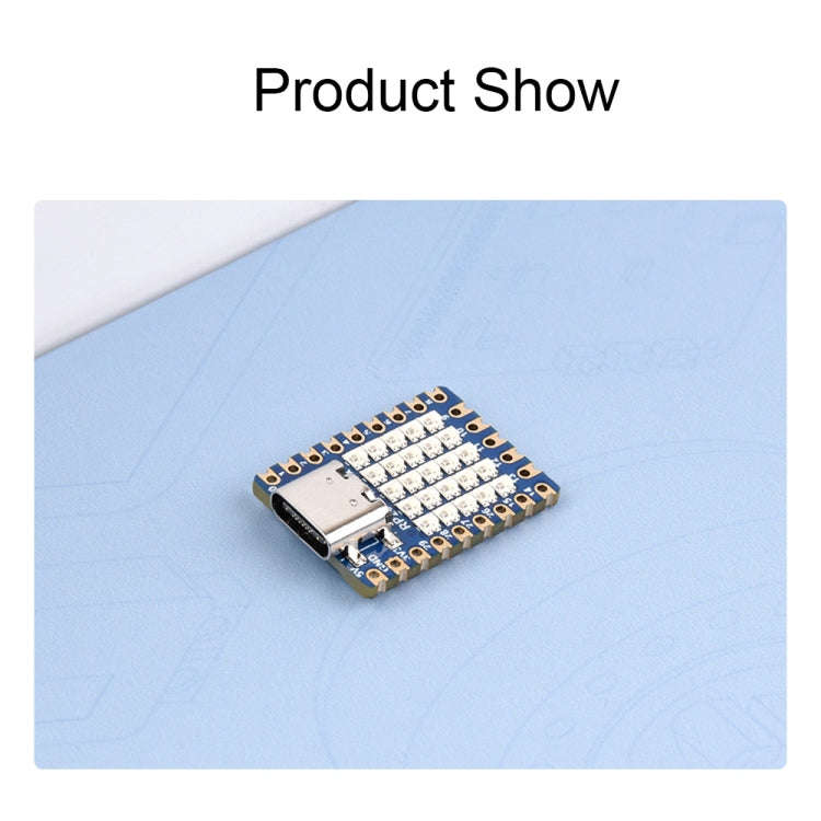 Waveshare 24594 5×5 RGB LED Matrix RP2040 Dual Core Processor Development Board
