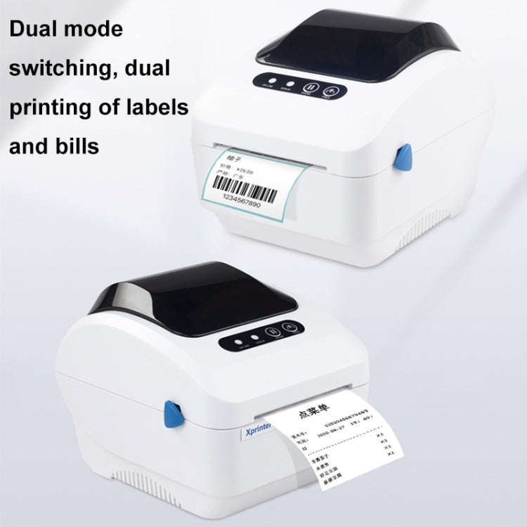 Xprinter XP-320B 80mm Thermal Barcode Supermarket Cashier Label Printer, Spec: USB+Bluetooth(UK P...