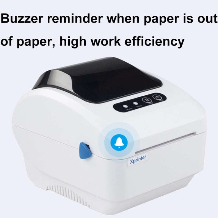 Xprinter XP-320B 80mm Thermal Barcode Supermarket Cashier Label Printer, Spec: USB+Bluetooth(UK P...