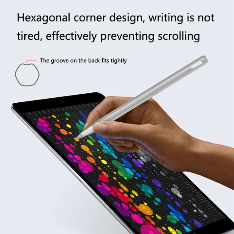 2 Sets 3 In 1 Stylus Silicone Protective Cover + Two-Color Pen Cap Set For Huawei M-Pencil(Orange)