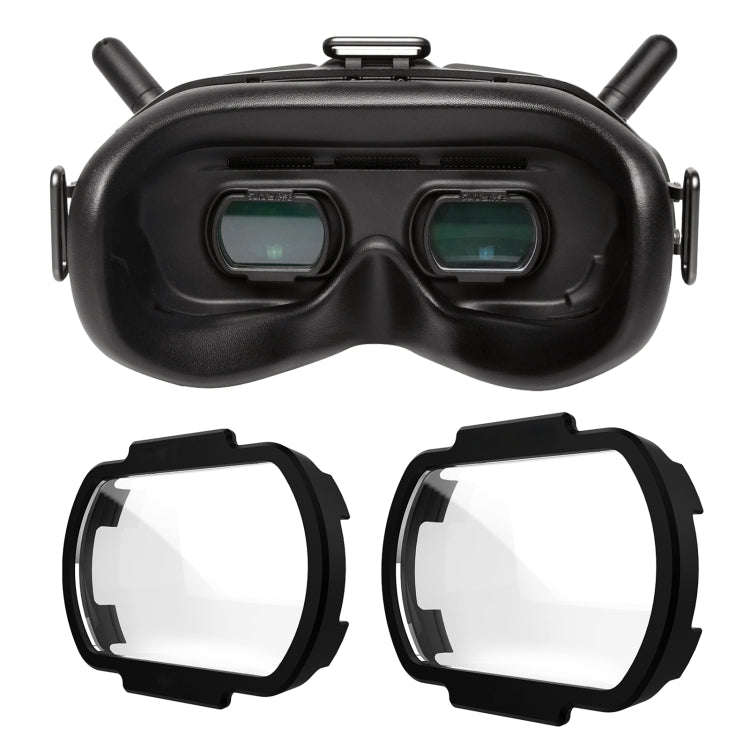 Sunnylife FV-Q9334 2 PCS Myopia Lens Nearsighted Corrective Aspherical Lens for DJI FPV Goggles V...