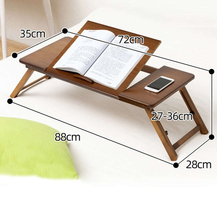 741ZDDNZ Bed Use Folding Height Adjustable Laptop Desk Dormitory Study Desk, Specification: Class...