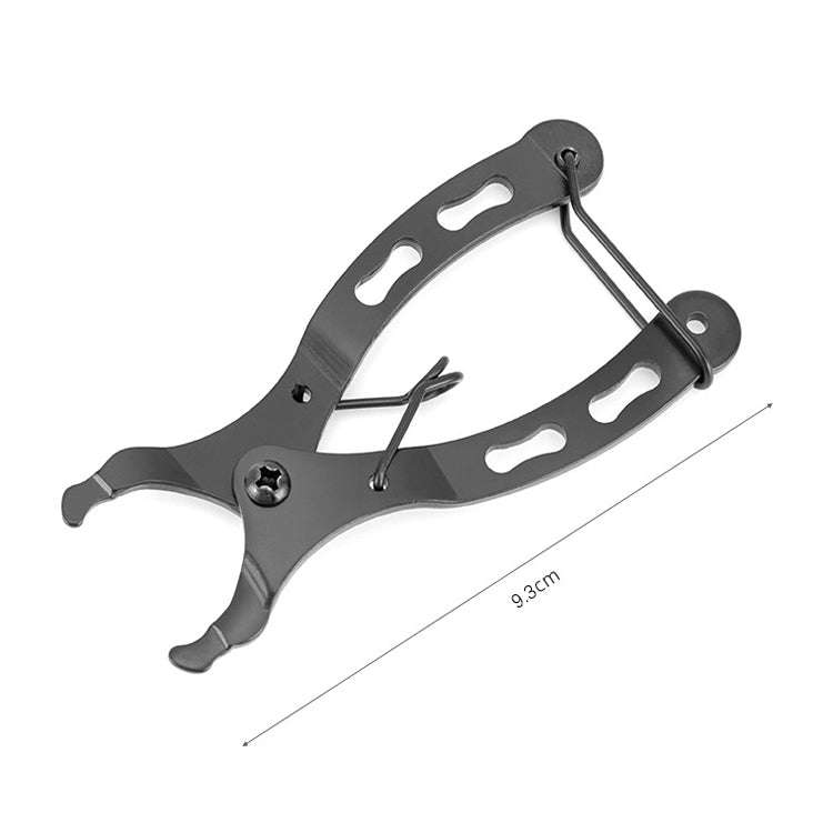 3 PCS Bicycle Mini Chain Fast Release Magic Buckle Pliers Two-Way Bayonet Disassembly Pliers(Black)