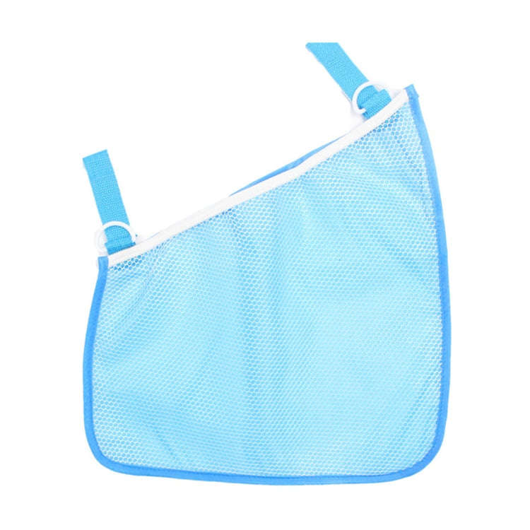 Baby Stroller Storage Net Bag Multi-Function Storage Hanging Bag(Sky Blue)
