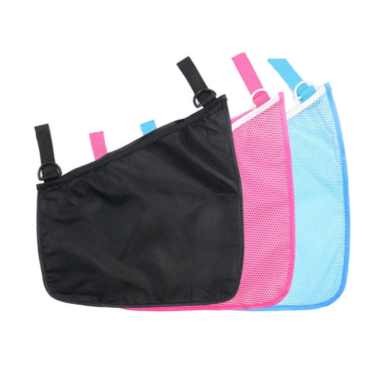 Baby Stroller Storage Net Bag Multi-Function Storage Hanging Bag(Black)