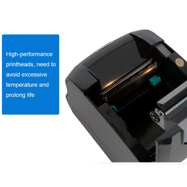 Xprinter XP-365B 80mm Thermal Label Printer Clothing Tag Supermarket Barcode Printer, Plug: AU Pl...