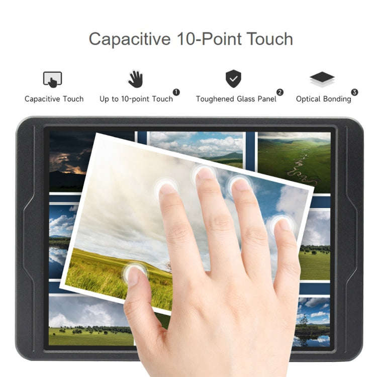 Waveshare 8 Inch 2K IPS 1536×2048 Optical Bonding Toughened Glass Panel Touch Display, Plug:EU Plug