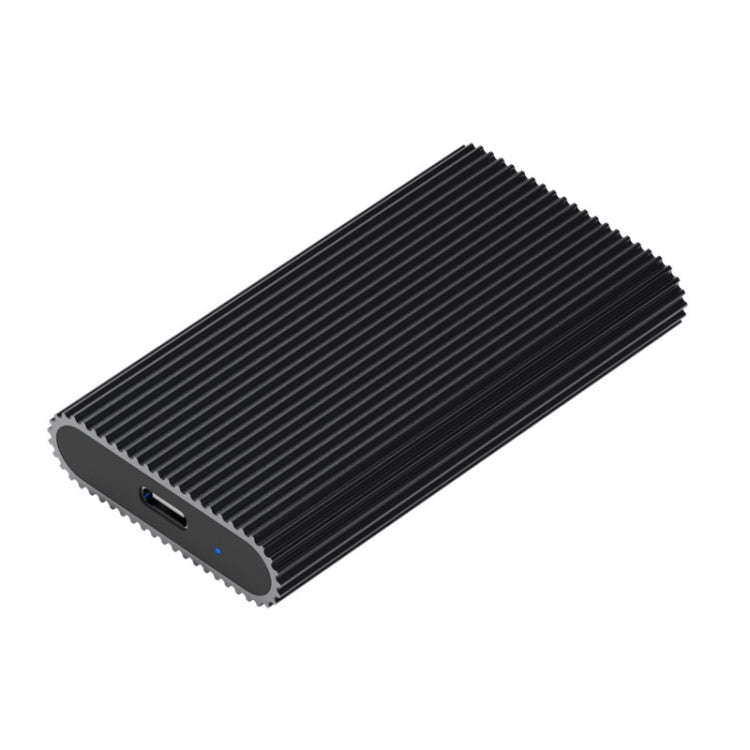 Blueendless M3T MSATA Mobile Hard Disk Box TYPE-C Transfer USB3.1 Notebook Solid Hard Disk Box(Bl...