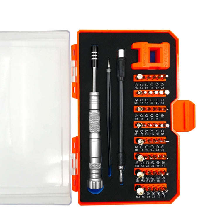 Obadun 9802B 52 in 1 Aluminum Alloy Handle Hardware Tool Screwdriver Set Home Precision Screwdriv...