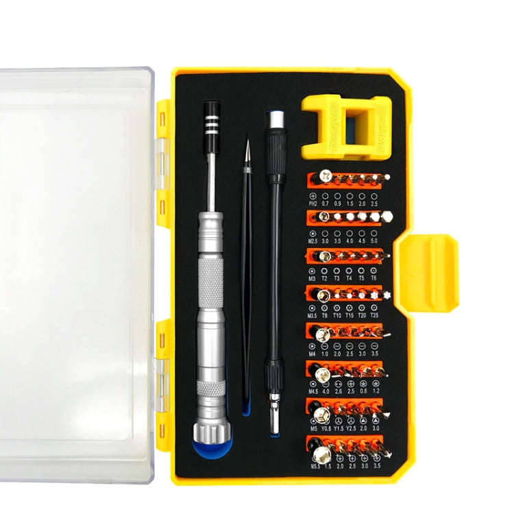 Obadun 9802B 52 in 1 Aluminum Alloy Handle Hardware Tool Screwdriver Set Home Precision Screwdriv...