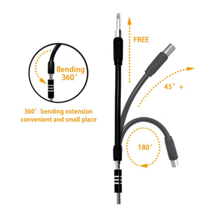 Obadun 9802B 52 in 1 Aluminum Alloy Handle Hardware Tool Screwdriver Set Home Precision Screwdriv...