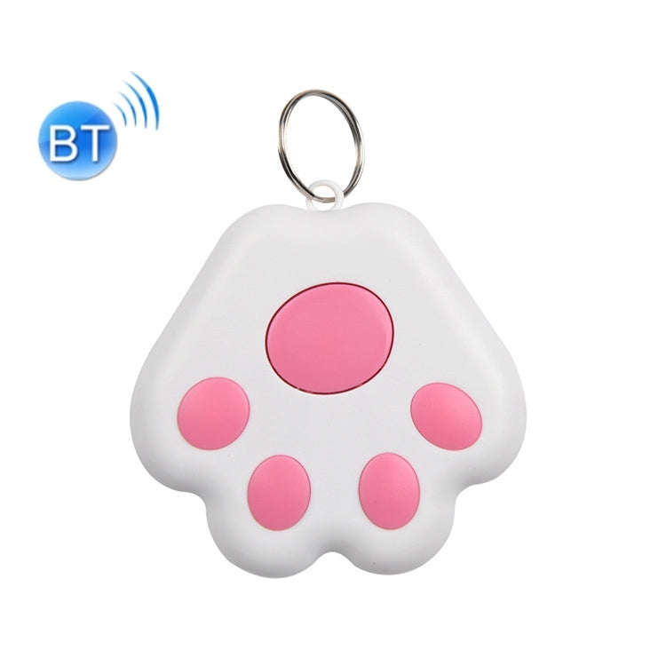 2 PCS HYC-09 Dog Paw Bluetooth Anti-Lost Device Pet Tracking Locator Keychain Smart Search Two-Wa...