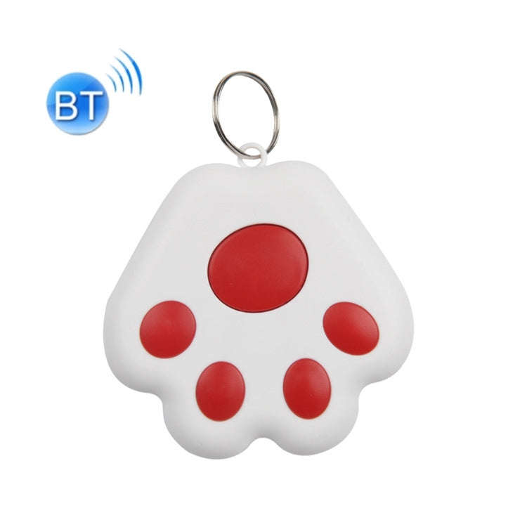 2 PCS HYC-09 Dog Paw Bluetooth Anti-Lost Device Pet Tracking Locator Keychain Smart Search Two-Wa...