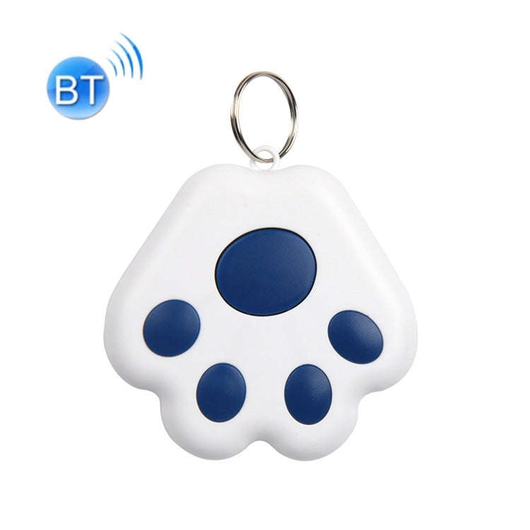 2 PCS HYC-09 Dog Paw Bluetooth Anti-Lost Device Pet Tracking Locator Keychain Smart Search Two-Wa...