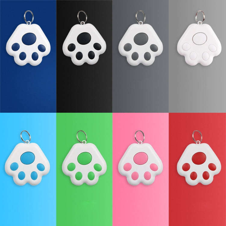 2 PCS HYC-09 Dog Paw Bluetooth Anti-Lost Device Pet Tracking Locator Keychain Smart Search Two-Wa...