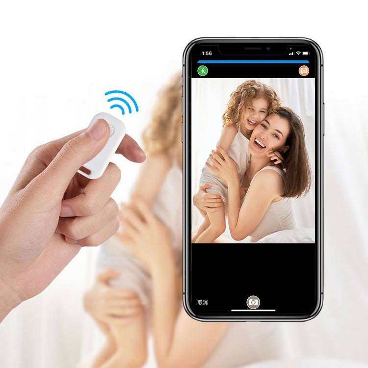 2 PCS S6 Square Bluetooth Anti-Lost Device Key Luggage Tracking Device Two-Way Alarm(Blue)