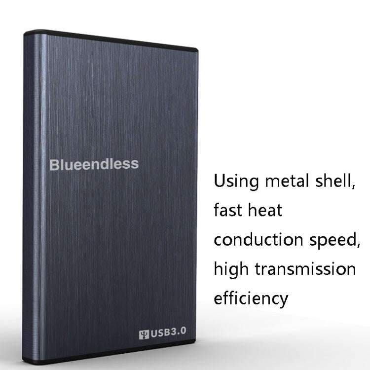 Blueendless U23T 2.5 inch Mobile Hard Disk Case USB3.0 Notebook External SATA Serial Port SSD, Co...
