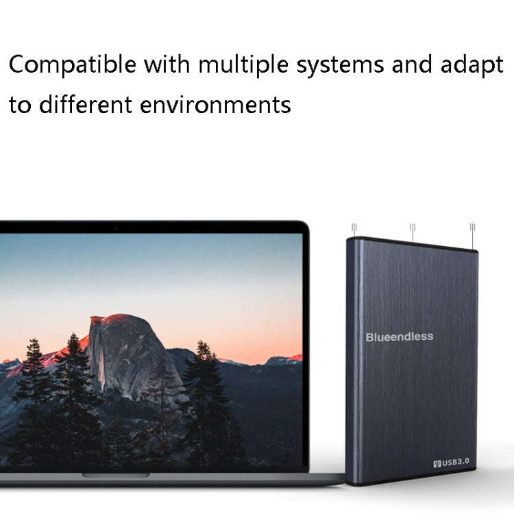 Blueendless U23T 2.5 inch Mobile Hard Disk Case USB3.0 Notebook External SATA Serial Port SSD, Co...