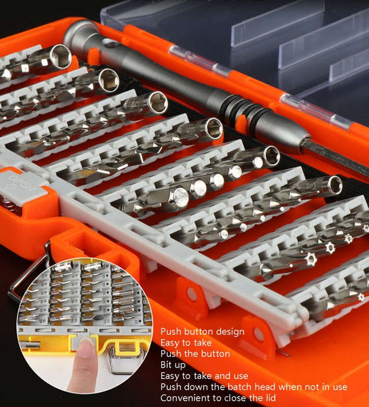 Obadun 9800 58 in 1 Screwdriver Set Manual CRV Batch Mobile Phone Disassembly Glasses Repair Tool...