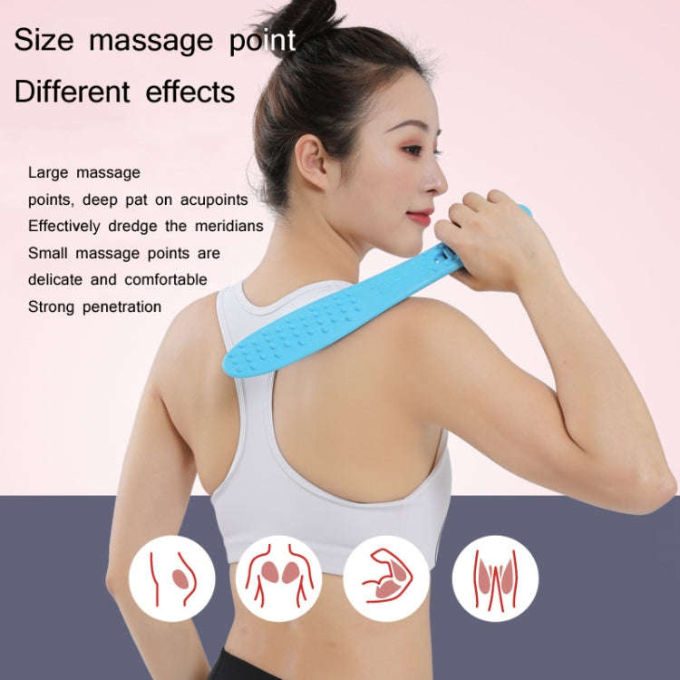 Silicone Health Meridian Massage Fitness Massager Random Colour Delivery, Shape: Second Generatio...