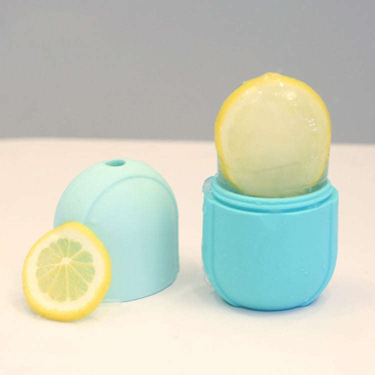 Massage Ice Tray Eye Bags Arms And Thighs Ice Pack Ice Tray, Color Classification: Capsule Blue