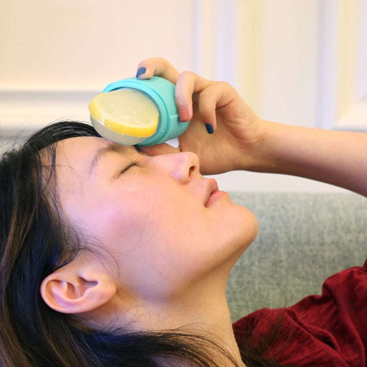Massage Ice Tray Eye Bags Arms And Thighs Ice Pack Ice Tray, Color Classification: Capsule Blue