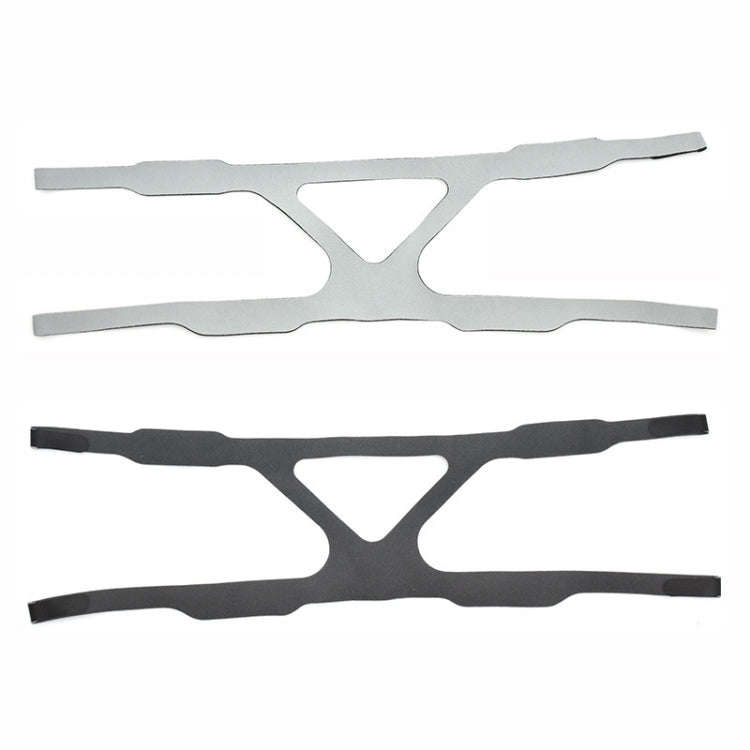 Universal Ventilator Face Elastic Headband Ventilator Mask Fixed Integrated Strap(Gray)