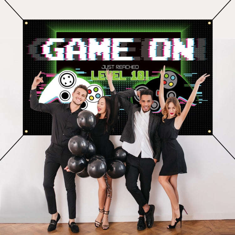 180x90cm Game Console Theme Birthday Background Birthday Party Decoration Banner(2023SRB53)