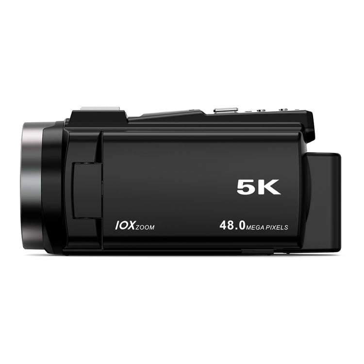 HDV265K 5K 30FPS 3.0-Inch HD Digital 3X Optical Zoom Outdoor Sports DV Camera US Plug(Black)