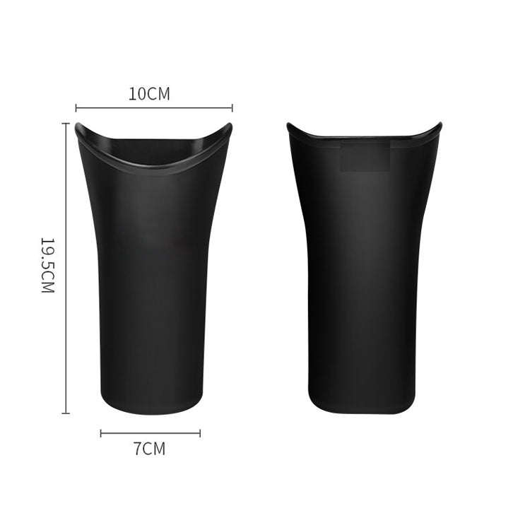 Car Umbrella Holder Waterproof Storage Bucket With Hook Clip(Black)