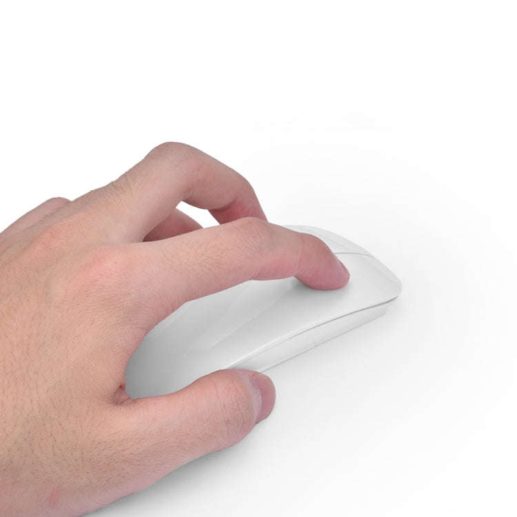 MF-822 2.4G Wireless Mouse 4 Keys Mute Office Ultra-Thin Mouse(Black)