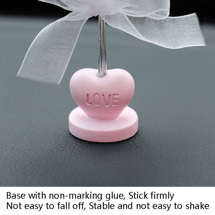 6 PCS Car Ornaments Love Balloon Personality Macaron Color Car Ornament(Colorful)