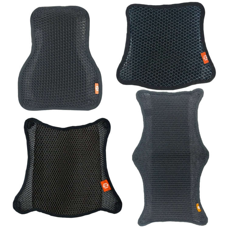 HOUZHI MTZT1010 Motorcycle Sun Insulation Cushion 3D Grid Breathable Sweating Cool Seat Cover, St...
