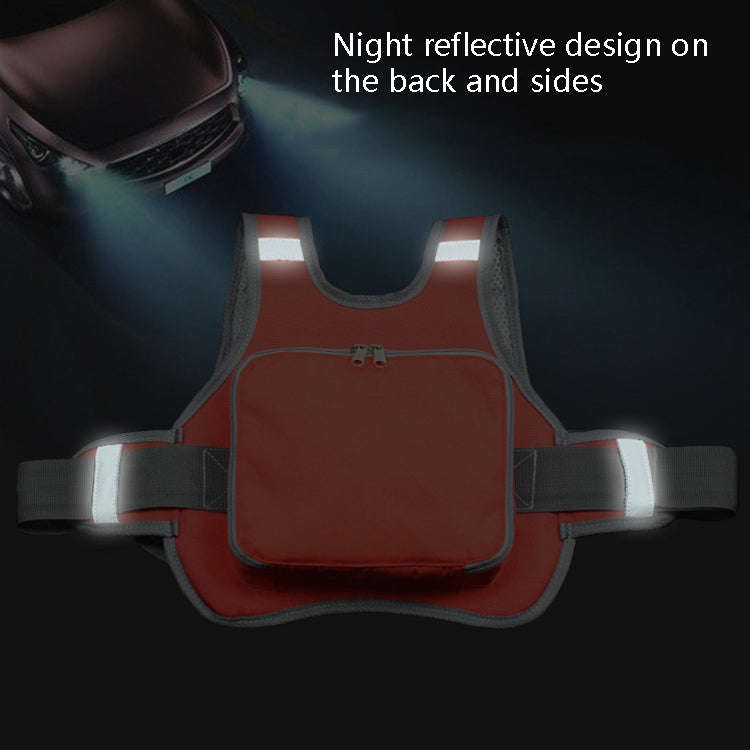 MTBD1063 Electric Motorcycle Seat Belt Child Seat Belt Baby Strap(Red)