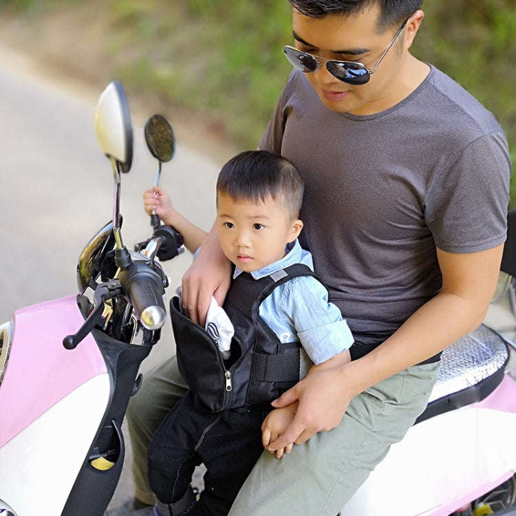 MTBD1063 Electric Motorcycle Seat Belt Child Seat Belt Baby Strap(Yellow)
