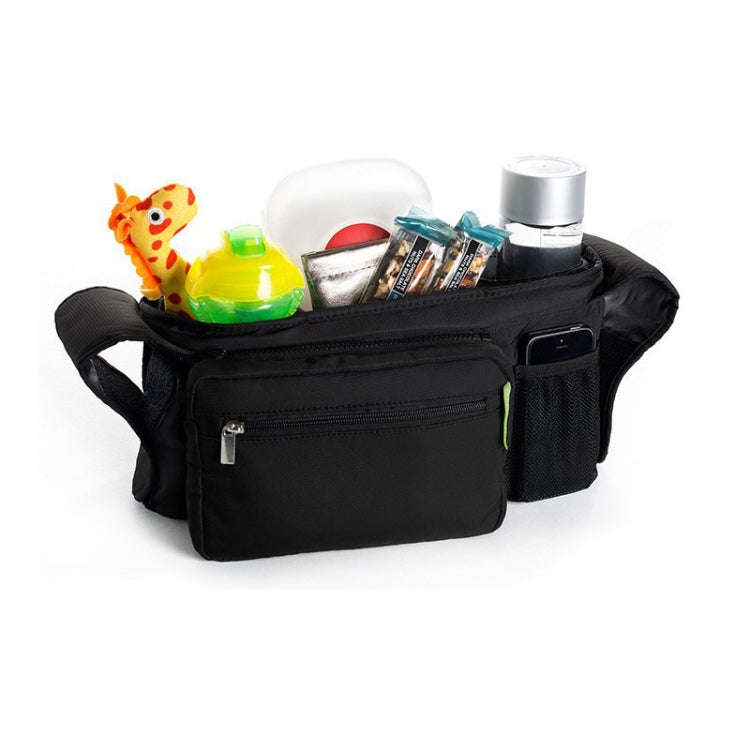 Baby Stroller Storage Hanging Bag Large Capacity Storage Bag Foldable Storage Basket Hanging Bag(...