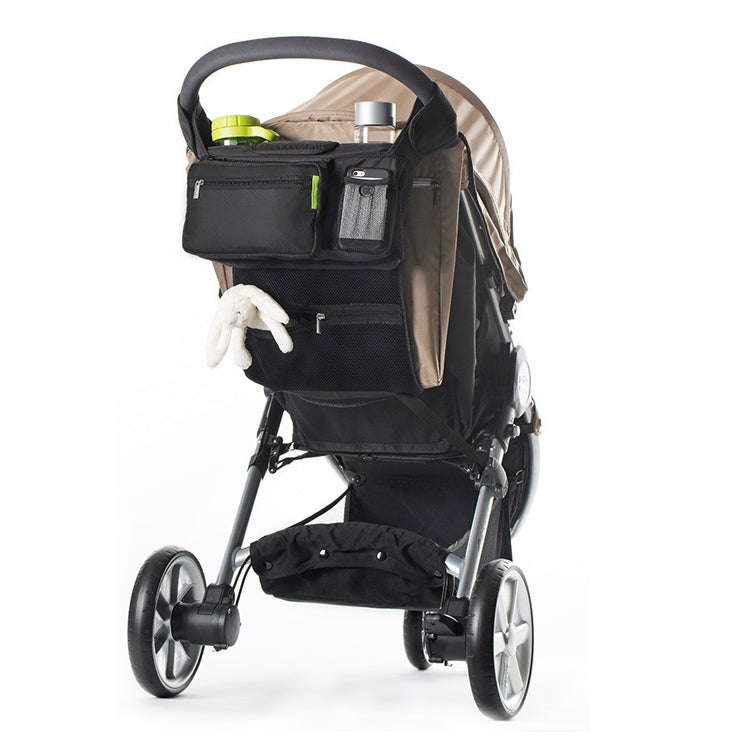 Baby Stroller Storage Hanging Bag Large Capacity Storage Bag Foldable Storage Basket Hanging Bag(...