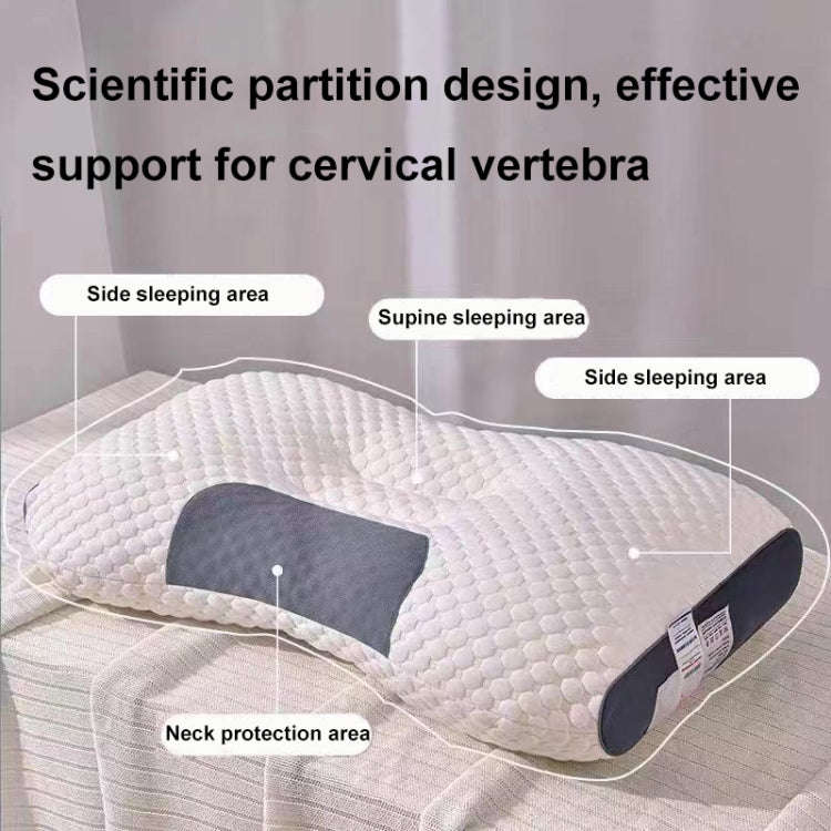 Neck-Protecting Knitted Non-Collapse Pillow Home Partition Massage Pillow, Spec: Medium