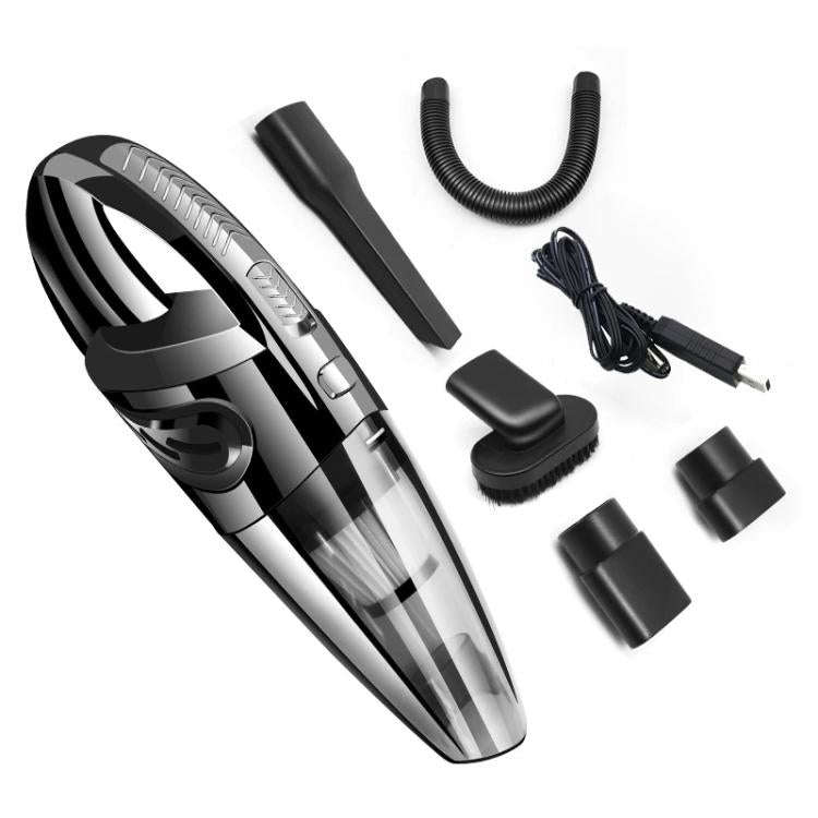 Wet And Dry Handheld High-Power Portable Car Vacuum Cleaner R-6052C Vacuum Cleaner with USB Cable...