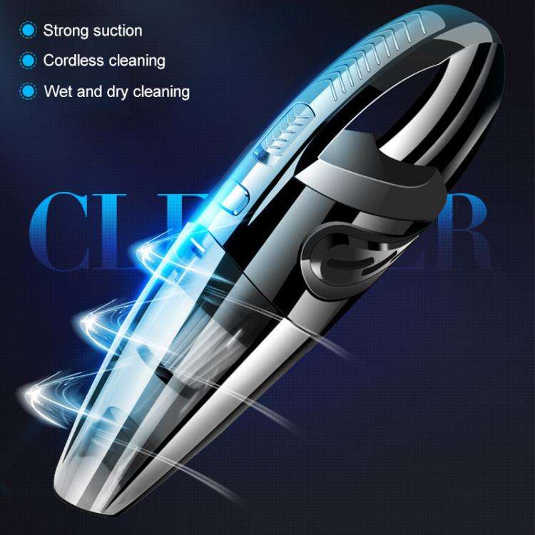 Wet And Dry Handheld High-Power Portable Car Vacuum Cleaner R-6052C Vacuum Cleaner with USB Cable...