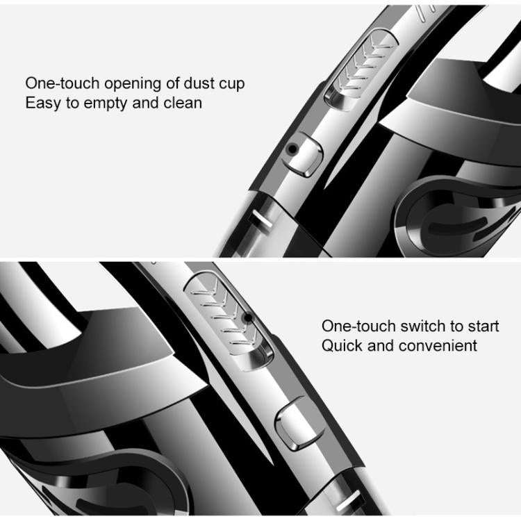 Wet And Dry Handheld High-Power Portable Car Vacuum Cleaner R-6052C Vacuum Cleaner with USB Cable...