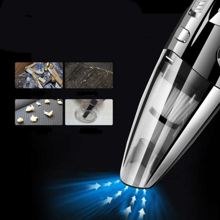 Wet And Dry Handheld High-Power Portable Car Vacuum Cleaner No-Wired Vacuum Cleaner, US Plug