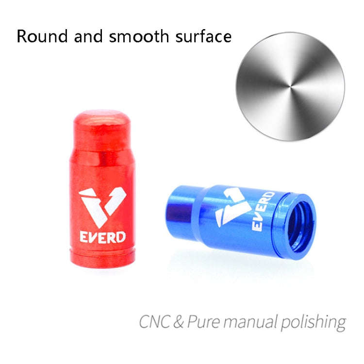 10 PCS EVERD ZH419 Mountain Road Bike Aluminum Alloy Air Mouth Cap Car Tire Dust Door Cover, Colo...