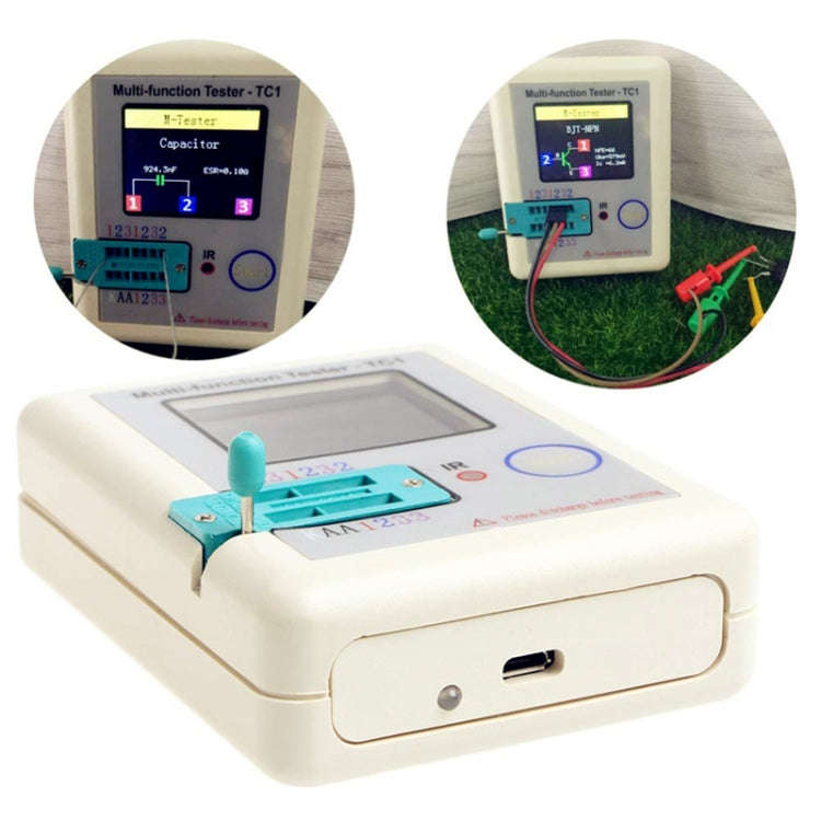 LCR-TC1 Full Colorful Screen Transistor Tester for Diode Triode Capacitor Resistor Test(LCR-TC1)