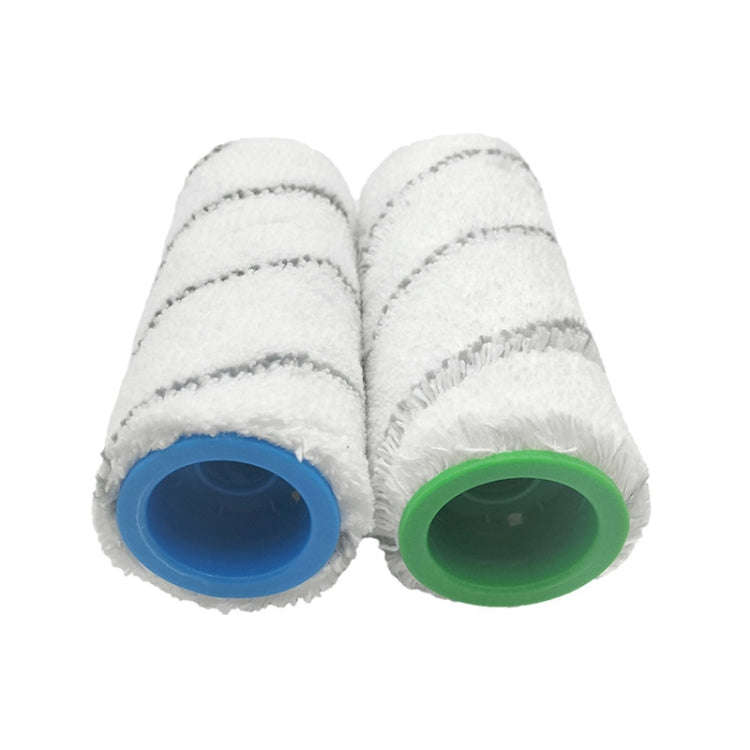 1 Pair HJ-PJ-0117 Multi-Floor Brush Cleaning Brush Roller Brush For Kaica FC3D / FC5