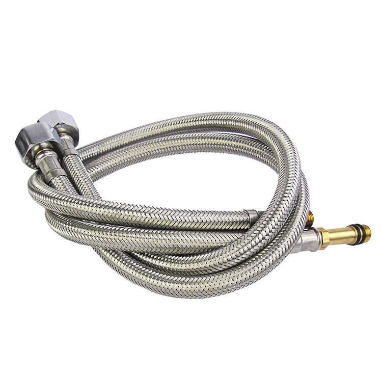 Weave Stainless Steel Flexible Plumbing Pipes Cold Hot Mixer Faucet Water Pipe Hoses High Pressur...