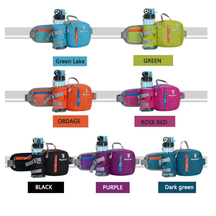 Tanluhu FK389 Outdoor Sports Waist Bag Multi-Purpose Running Water Bottle Bag Riding Carrying Cas...